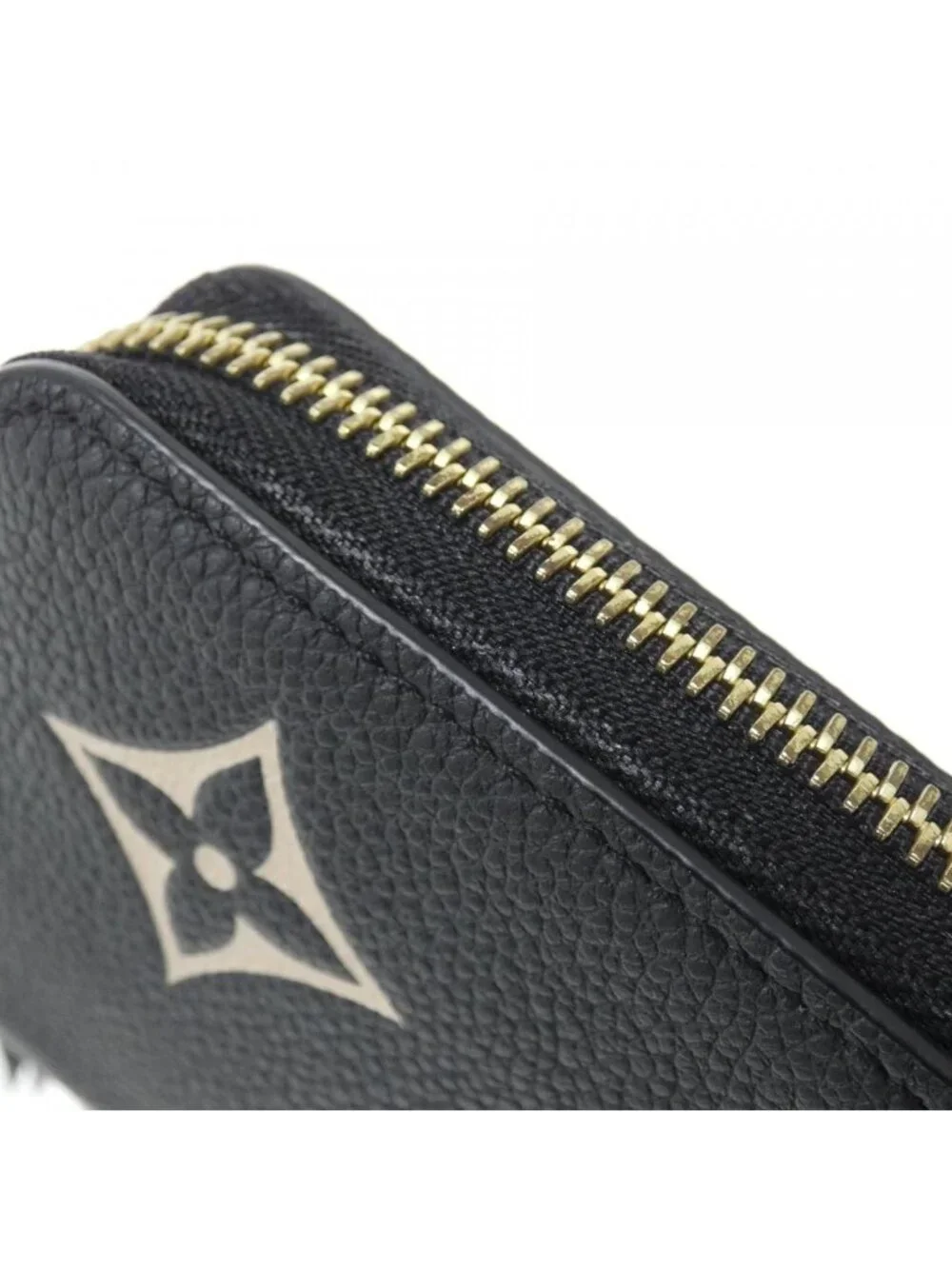 Louis Vuitton Bicolor Monogram Empreinte Portefeuille Clemence Wallet